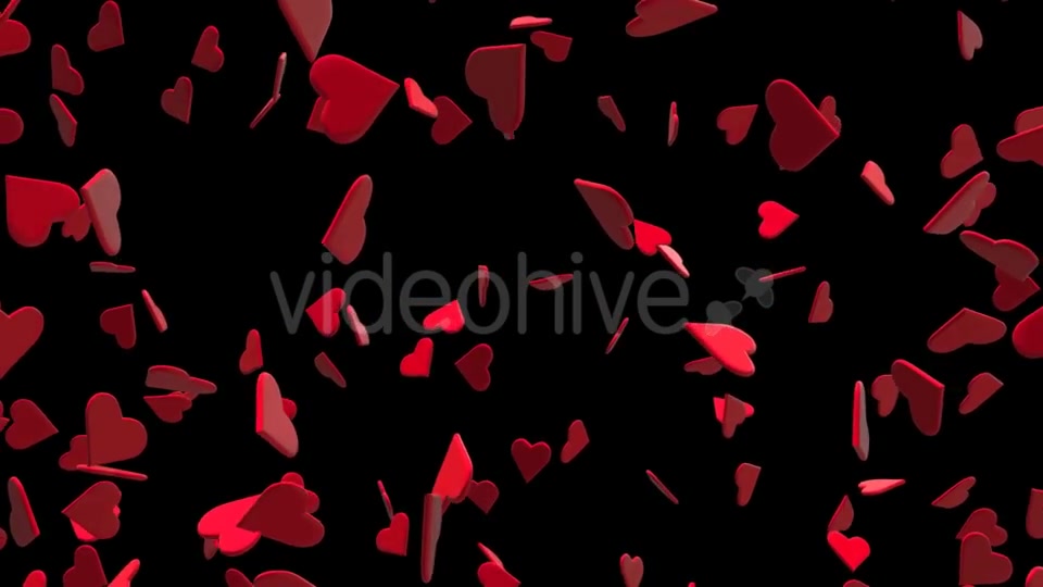 Valentines Hearts Flying - Download Videohive 21323730