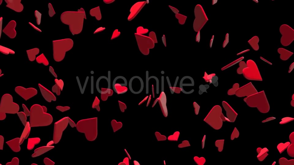 Valentines Hearts Flying - Download Videohive 21323730