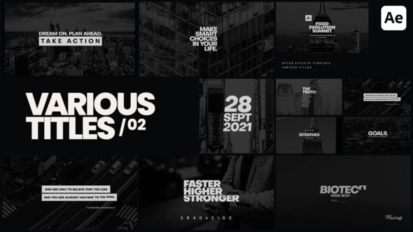 Various Titles 02 - Download Videohive 34000153