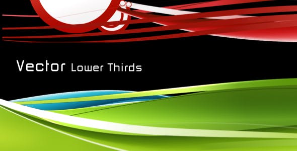 Vector Lower Thirds - Videohive Download 128479