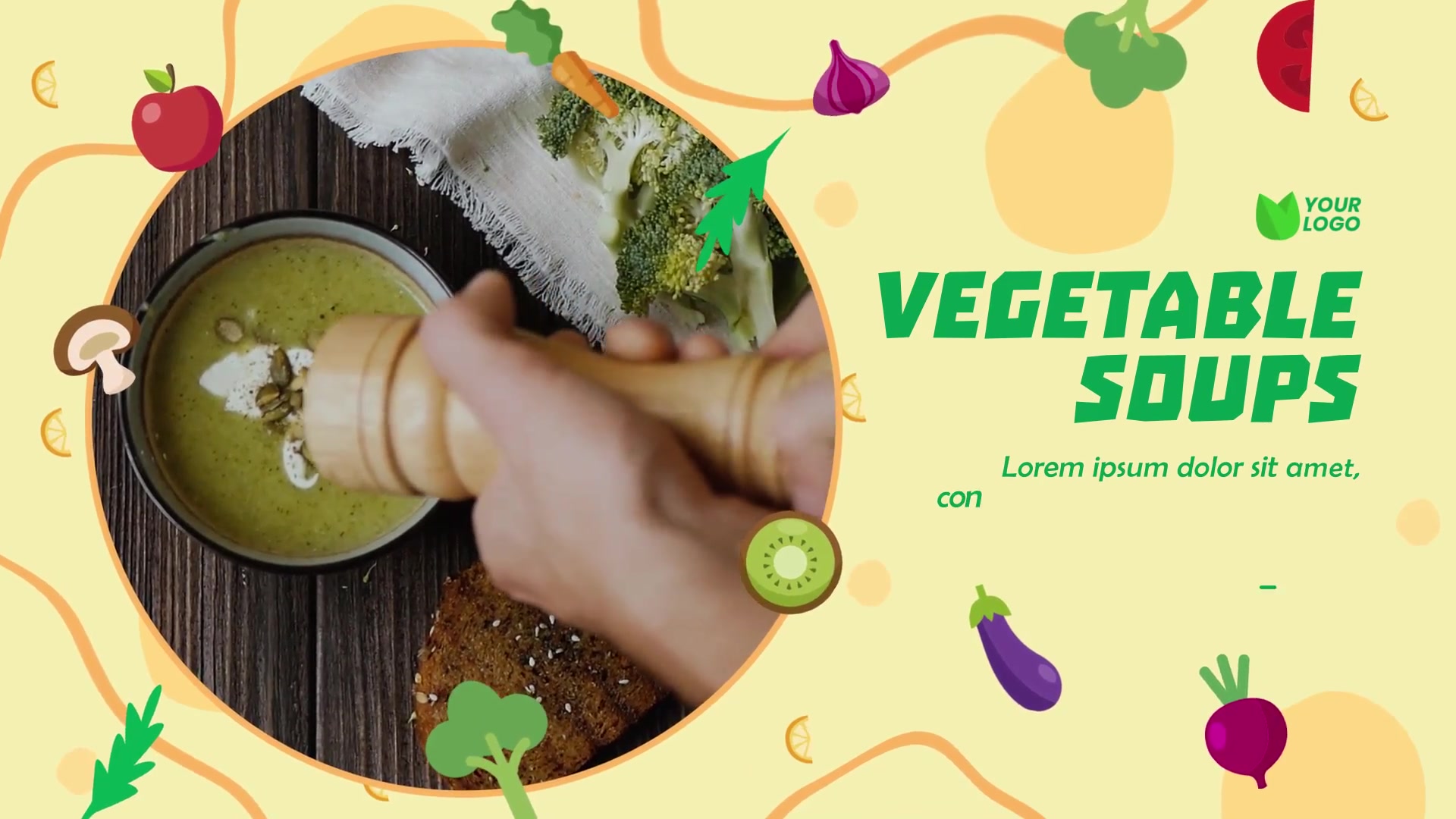 Vegetables Food | MOGRT Videohive 39186676 Premiere Pro Image 8