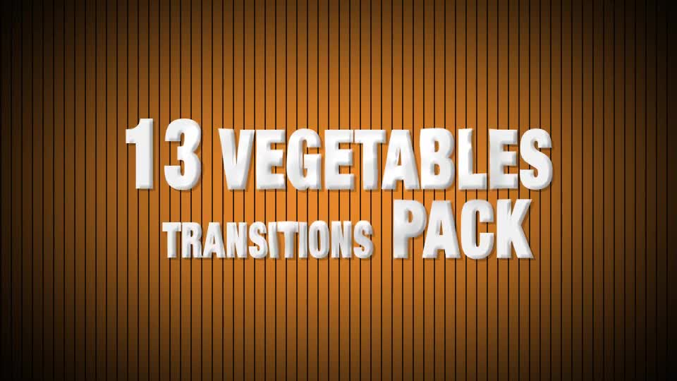 Vegetables Transitions Pack Videohive 15515844 Motion Graphics Image 1