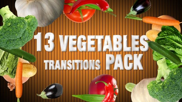 Vegetables Transitions Pack - 15515844 Download Videohive