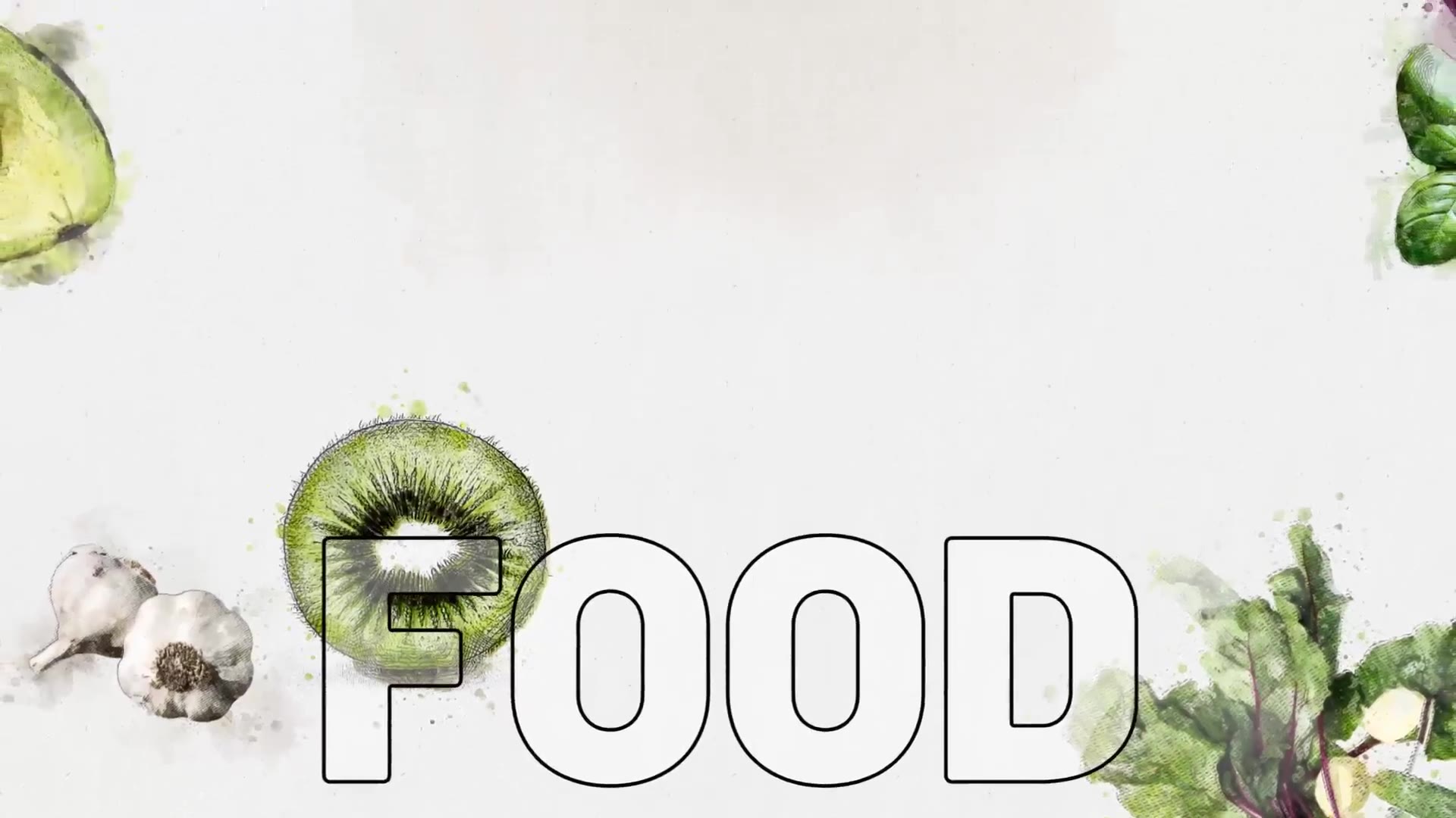 Vegetarian Fresh Food Logo Videohive 28422952 After Effects Image 4