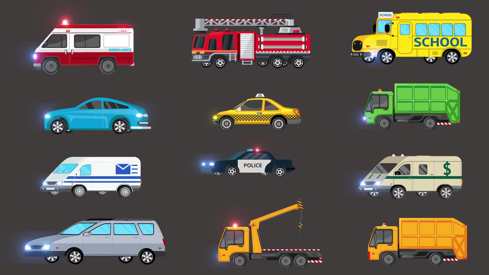 Vehicle Animation Videohive 48060367 After Effects Image 1