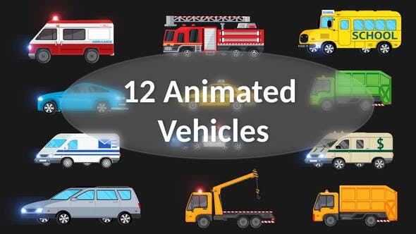 Vehicle Animation - 48060367 Download Videohive