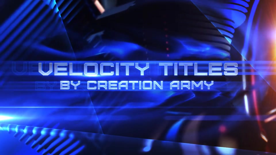 Velocity Titles - Download Videohive 18285280