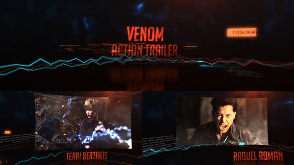 Venom Action Trailer - 22864562 Videohive Download