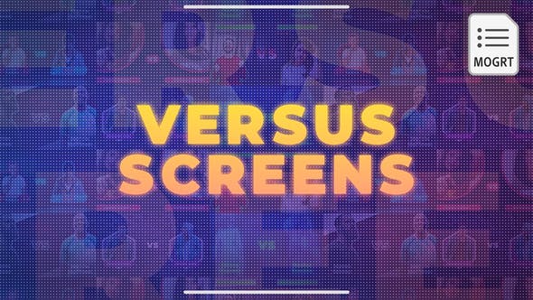 Versus Screens MOGRT - Download Videohive 28443162