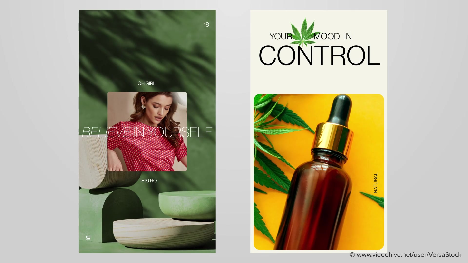 Vertical Cannabiz Hemp Product Business Stories Videohive 33961101 After Effects Image 12
