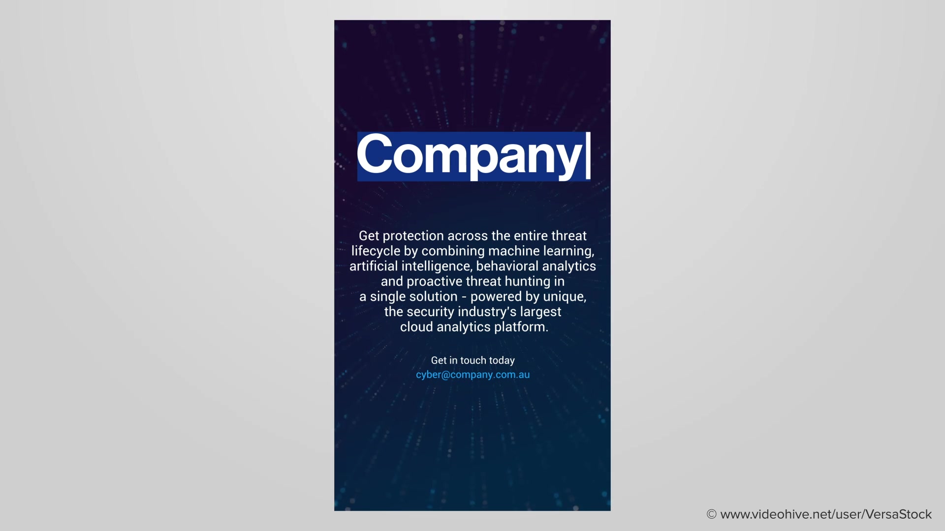 Vertical Corporate Cyber Technology Stories Videohive 33799892 After Effects Image 4