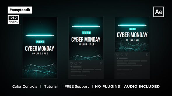 Vertical | Cyber Monday Promo - Videohive 34760147 Download