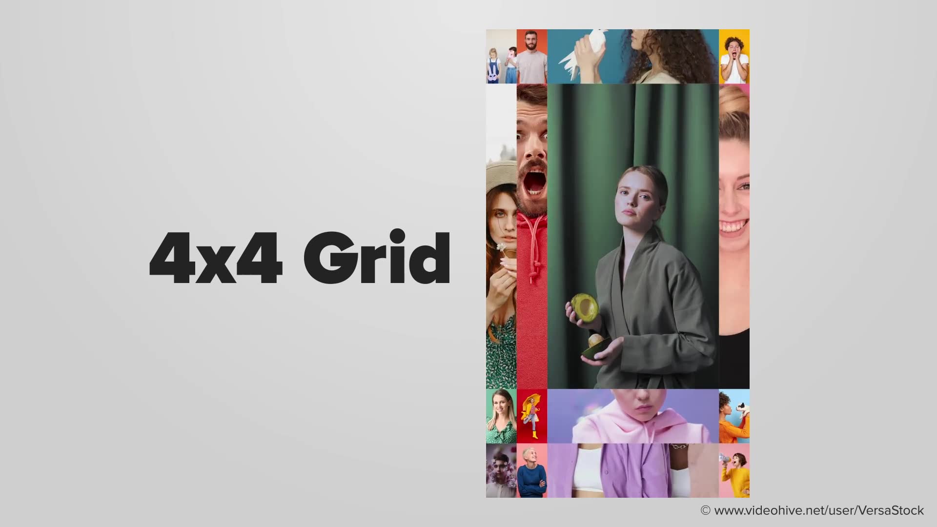 Vertical Super Grid Transitions Video Wall 4K Videohive 33539865 After Effects Image 2