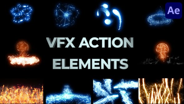 VFX Action Elements And Transitions for After Effects - Download 38106236 Videohive