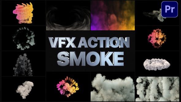 VFX Action Smoke | Premiere Pro MOGRT - Videohive 29026803 Download