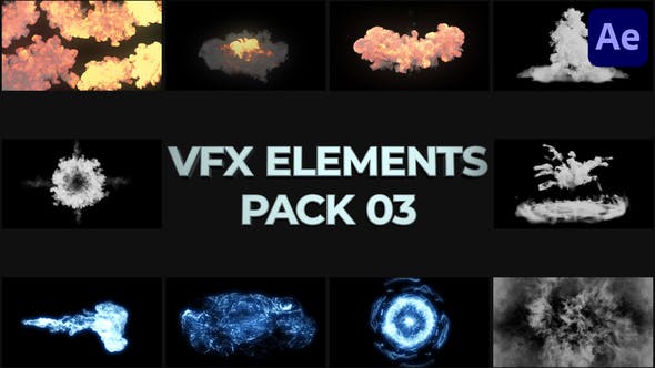 VFX Elements Pack 03 for After Effects - 39207330 Videohive Download