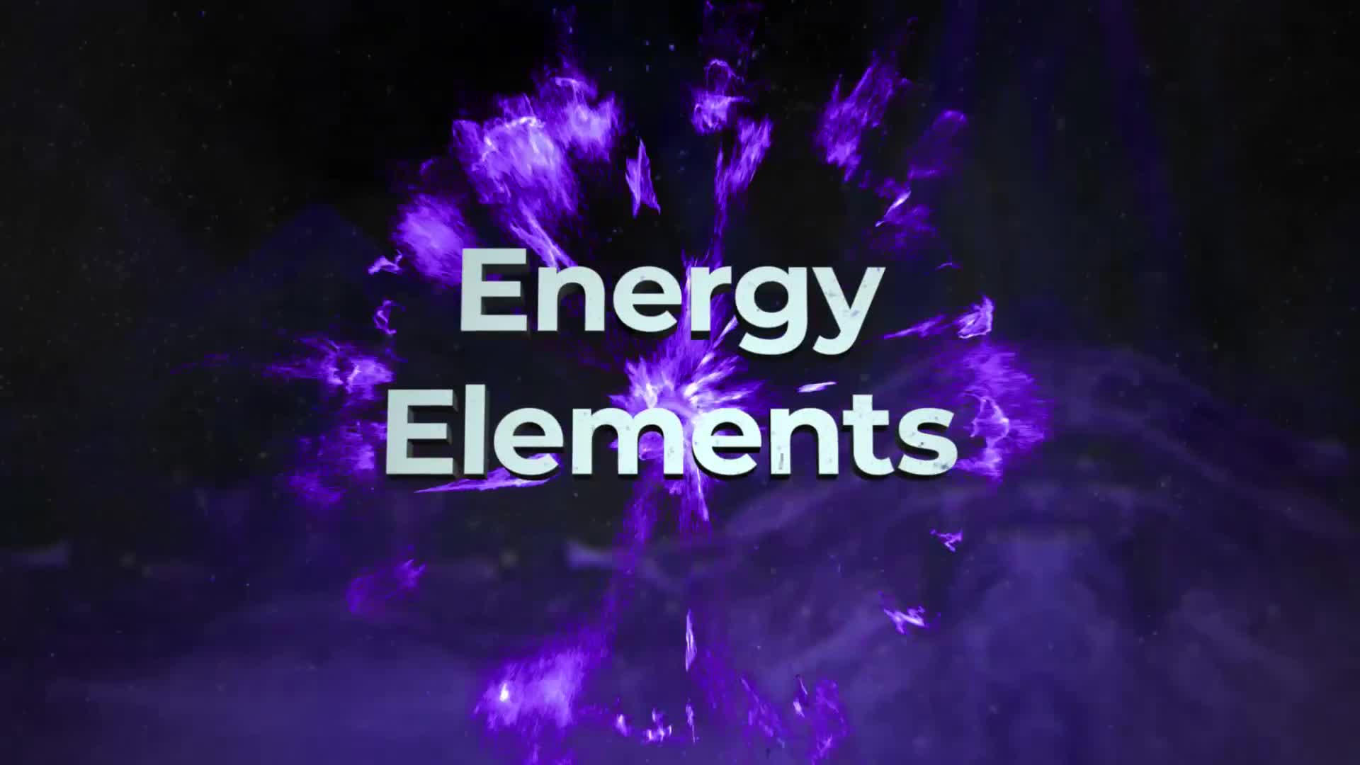 VFX Energy Elements And Explosions for After Effects Videohive 36551603 After Effects Image 1