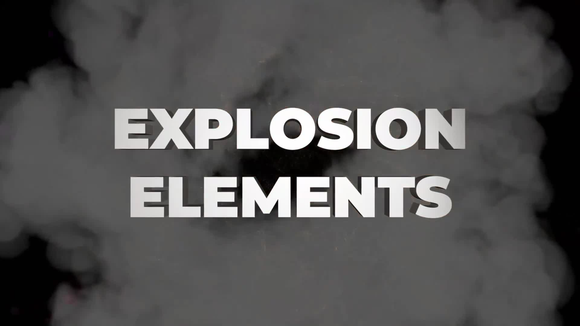 VFX Explosion Pack for Premiere Pro MOGRT Videohive 36213342 Premiere Pro Image 1