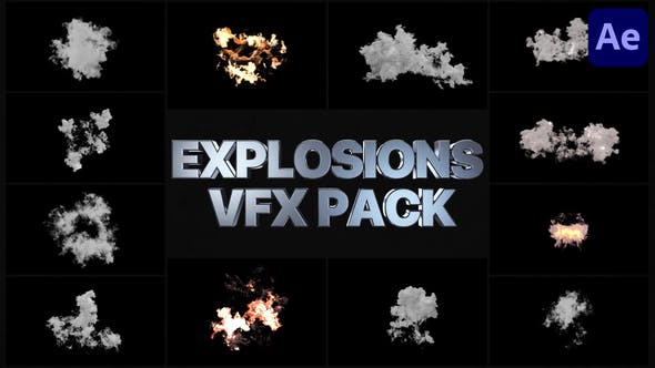 VFX Explosions for After Effects - 36064559 Download Videohive