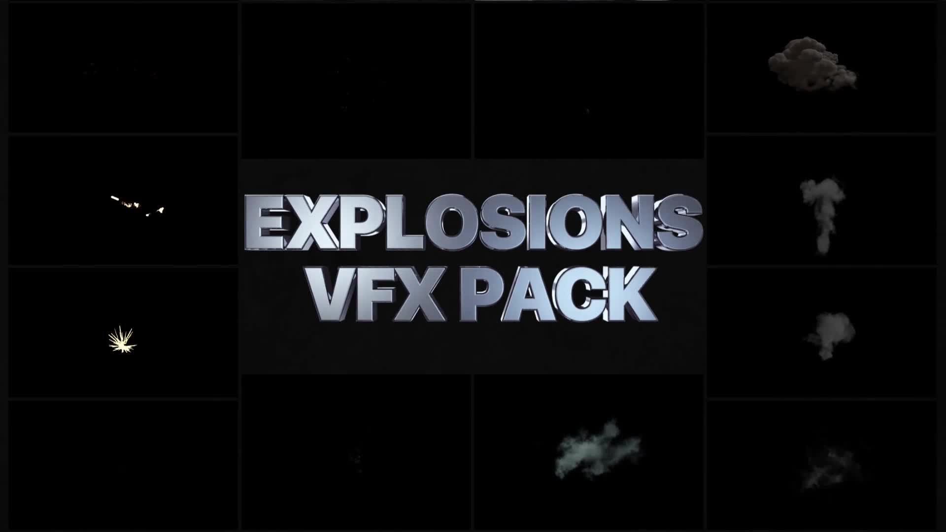 VFX Explosions Pack | Premiere Pro MOGRT Videohive 32901722 Premiere Pro Image 1