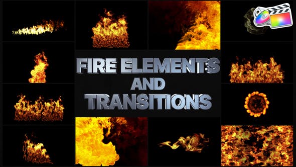 VFX Fire Elements And Transitions for FCPX - 38958253 Download Videohive