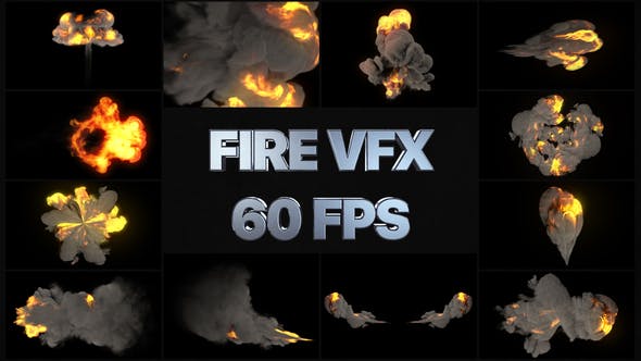 VFX Fire Pack | Premiere Pro MOGRT - Download Videohive 26932433