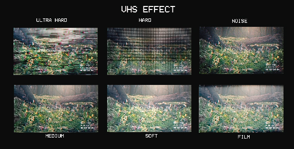 vhs effect after effects download