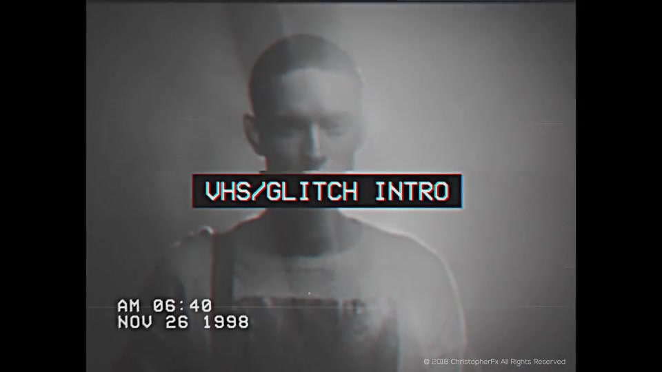 VHS Glitch Intro Videohive 23005857 After Effects Image 7