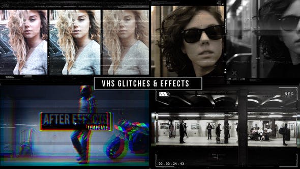VHS Glitches Music Video - 23435955 Download Videohive