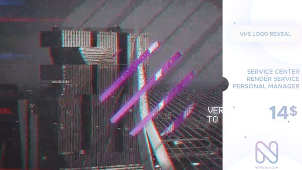 VHS Logo Reveal - 20941379 Videohive Download