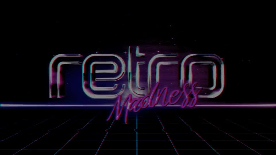VHS Madness Logo Reveal - Download Videohive 19970730