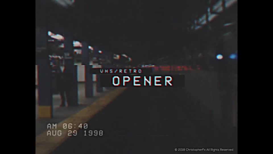 VHS Opener Videohive 22298745 After Effects Image 1