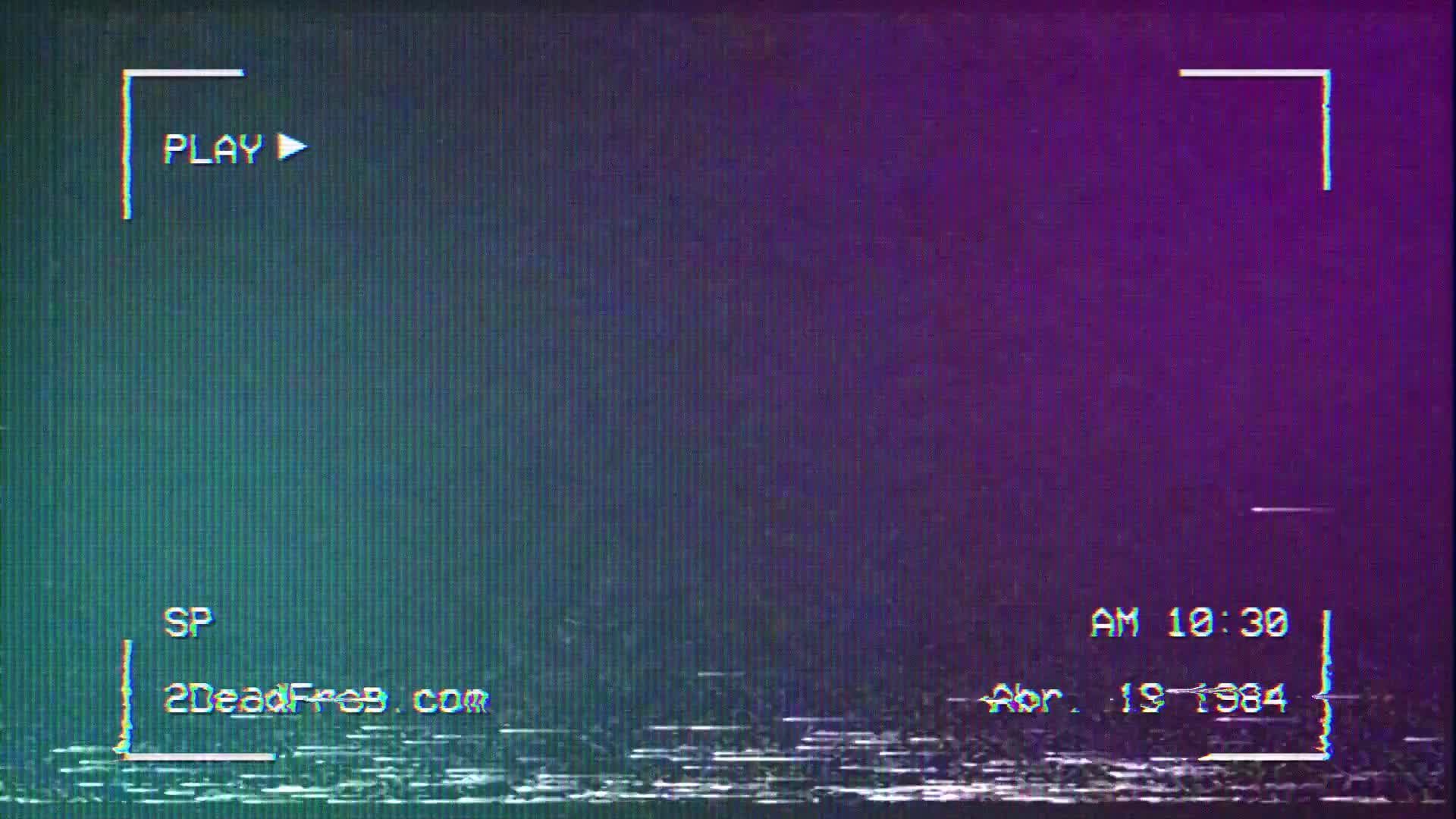 vhs overlay premiere pro