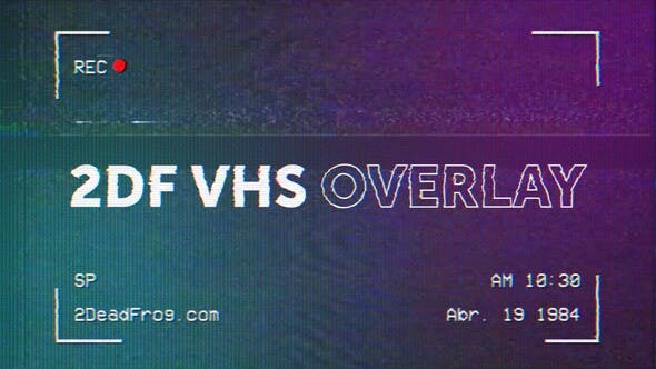 VHS Overlay - Videohive Download 36056406
