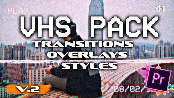 VHS Pack: effects, overlays, transitions v.2 - Download 26522993 Videohive