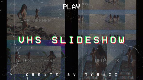 VHS Slideshow - Videohive Download 30204935