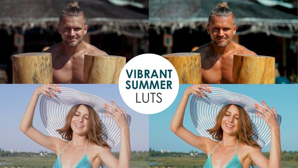 Vibrant Summer LUTs - Download Videohive 38306592