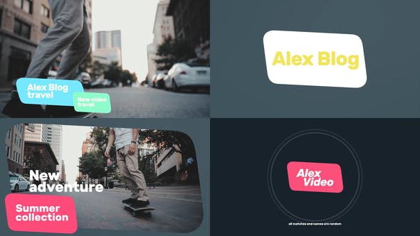 Video Channel Titles - Videohive Download 22380149
