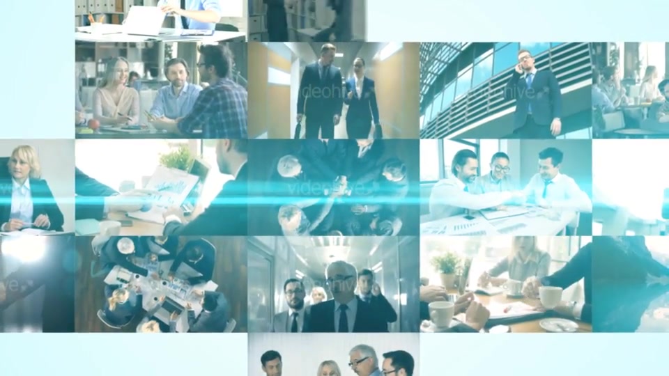 Video Grid Logo Reveal Videohive 13184437 After Effects Image 3