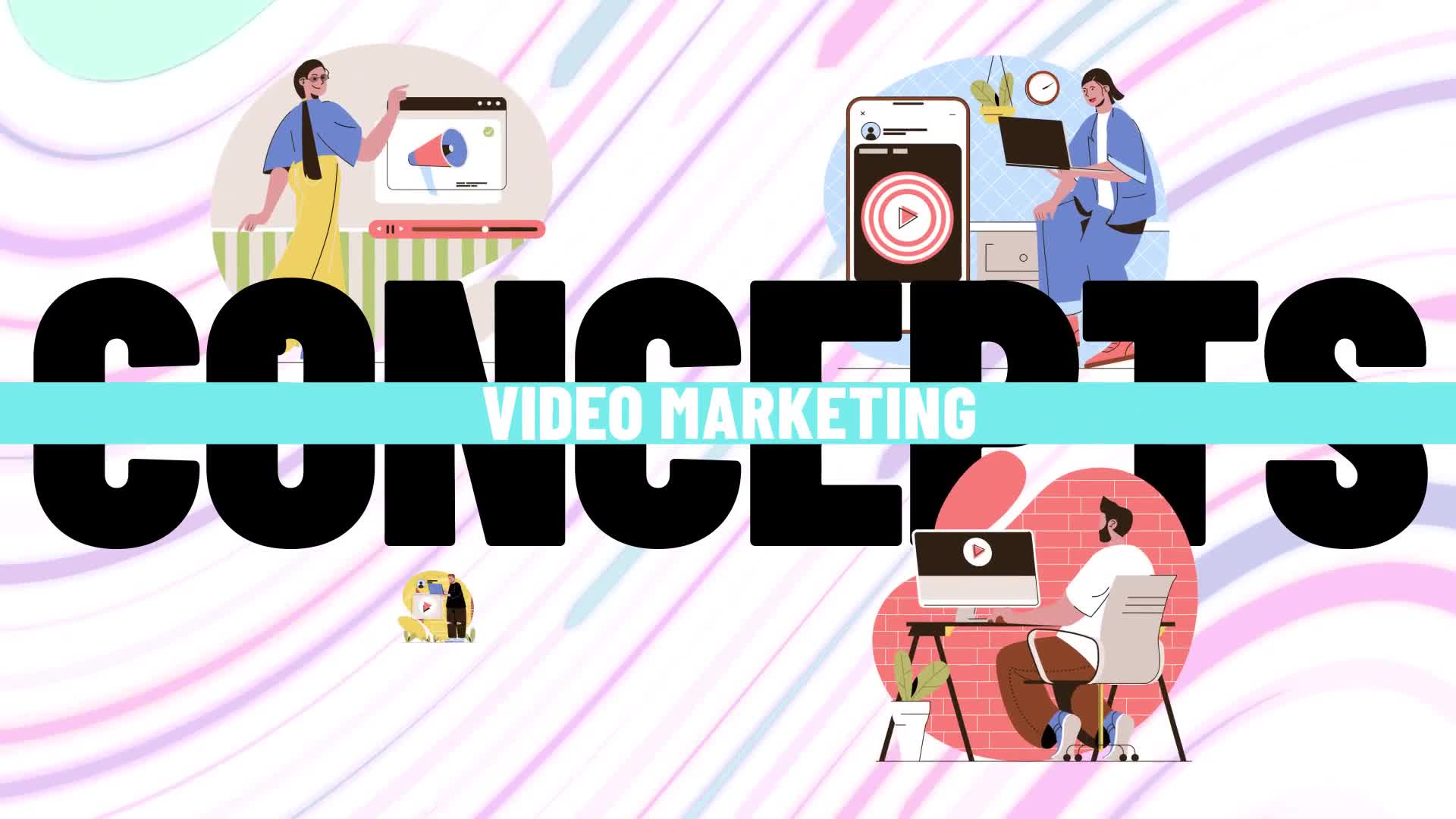 Video marketing Scene Situation Videohive 34402230 After Effects Image 1