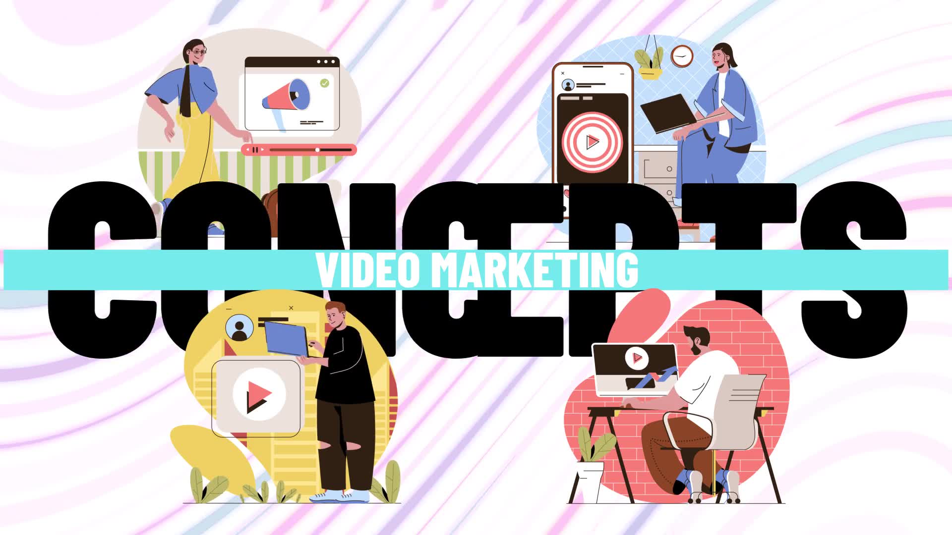 Video marketing Scene Situation Videohive 34402230 After Effects Image 2