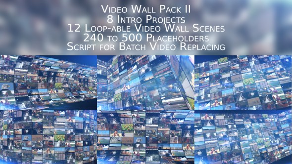 Video Wall Pack II - Download Videohive 19677631