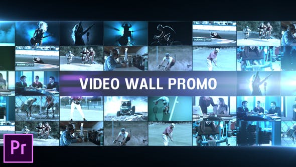 Video Wall Promo Premiere Pro - Videohive Download 25509555
