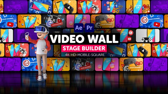 Video Wall Stage Builder - 34153157 Videohive Download