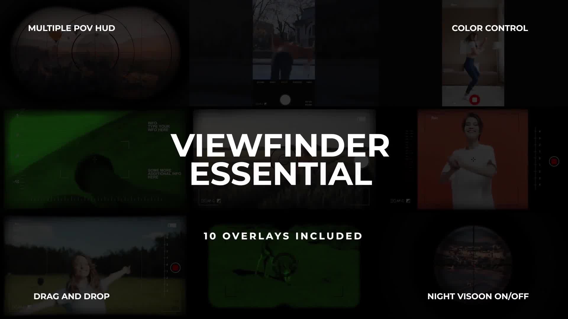 Viewfinder Essentials Videohive 30121123 After Effects Image 1