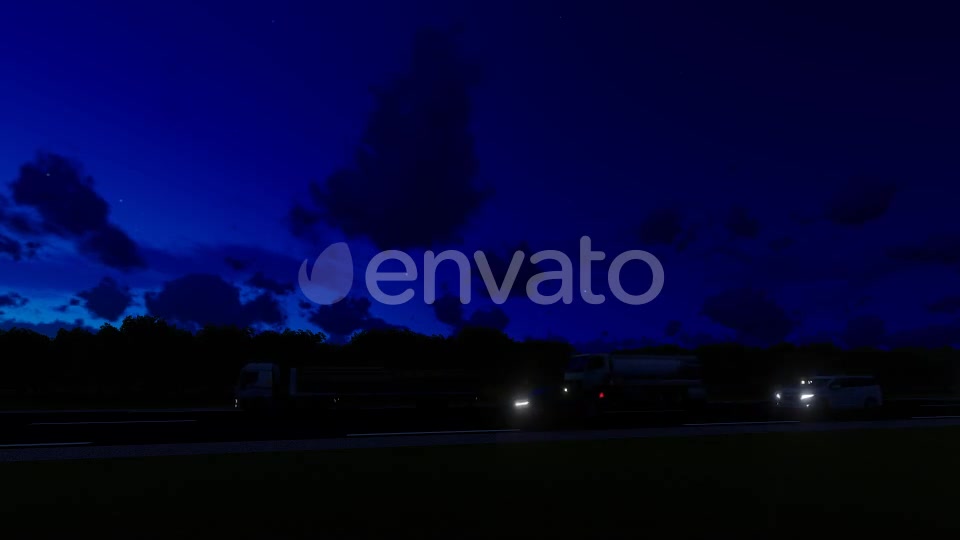 Village Night Traffic - Download Videohive 21591605