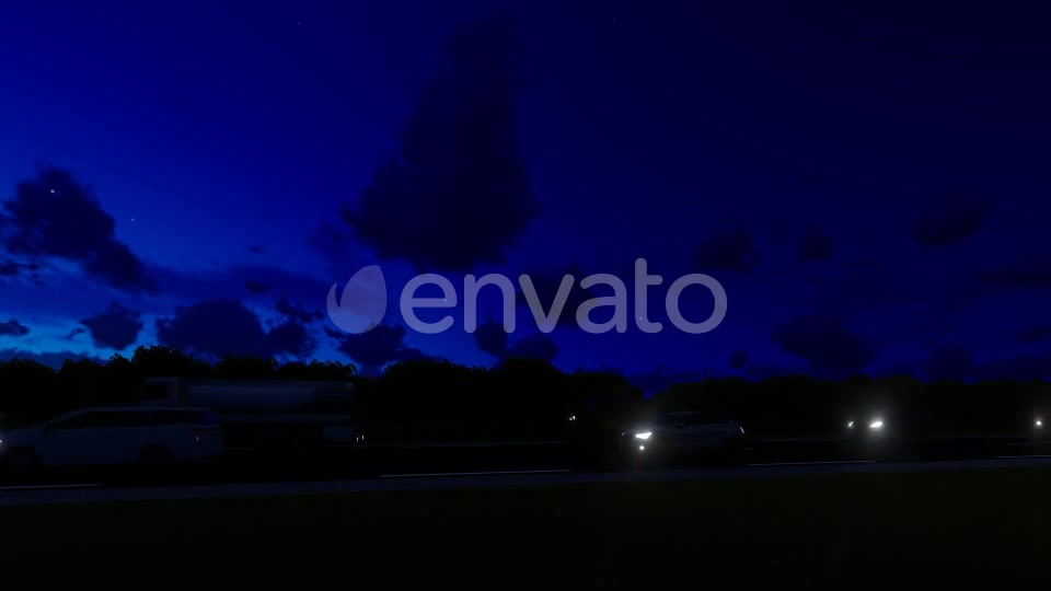 Village Night Traffic - Download Videohive 21591605