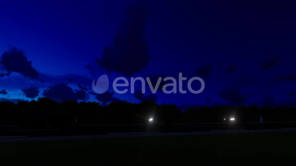 Village Night Traffic - Download Videohive 21591605