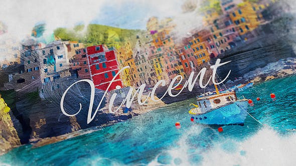 Vincent | Impressionism Titles - Videohive Download 21859027