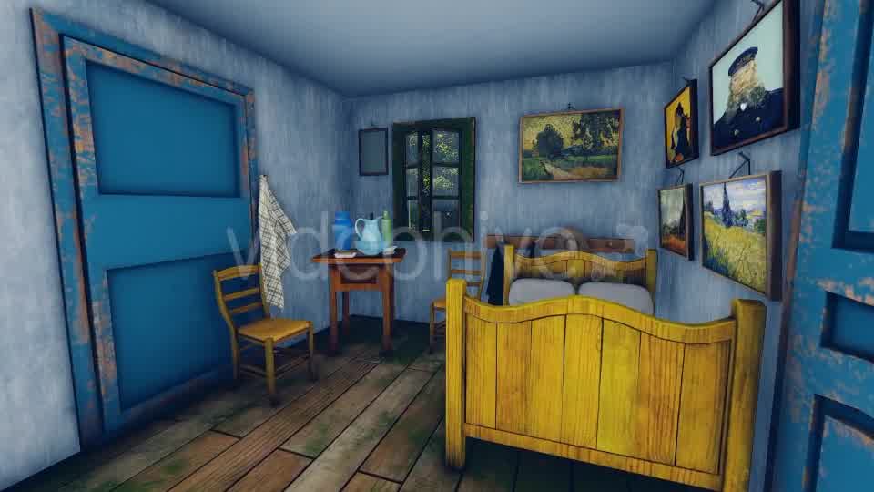 Vincent Van Gogh The Bedroom - Download Videohive 20607323
